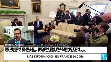 Informe desde Washington: Biden y Sunak hablaron sobre economía e inteligencia artificial