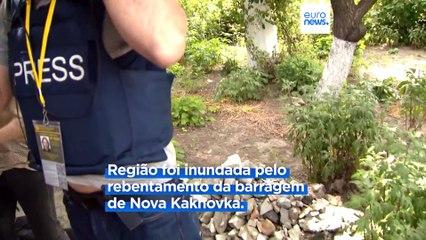 Artilharia russa bombardeia Kherson e provoca várias vítimas mortais