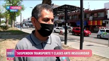 Suspenden transporte y clases ante inseguridad en Hidalgo