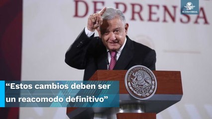 Ante eventual salida de “corcholatas”, AMLO buscará reacomodo definitivo del Gabinete