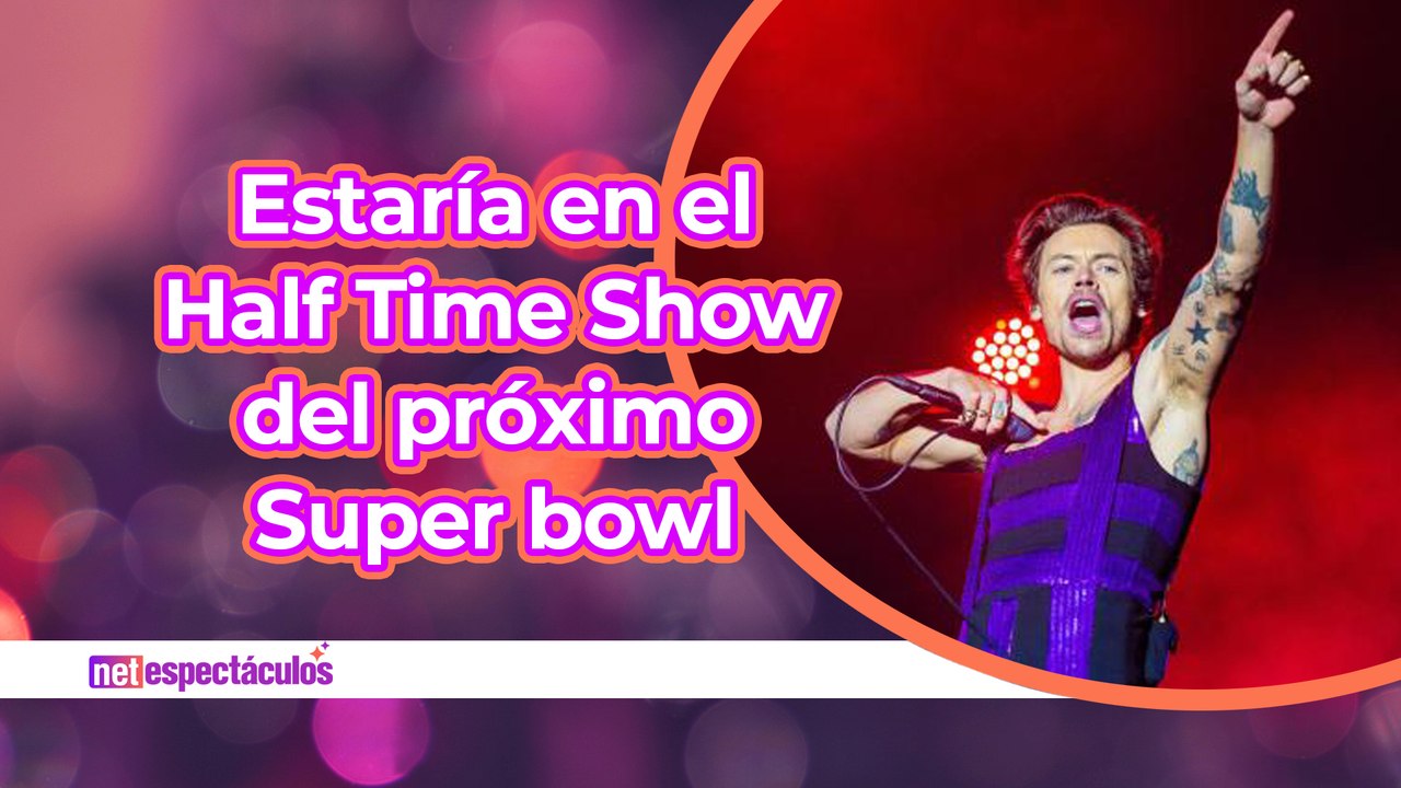 Harry Styles estaría en el half time show del próximo superbowl