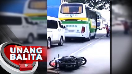 Babaeng angkas ng motorsiklo, patay matapos mahulog at magulungan ng bus | UB