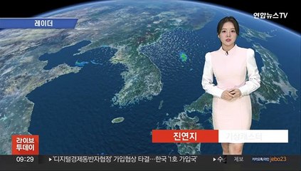 [날씨] 비 그치고 30℃ 안팎 낮더위…오후 영남 소나기