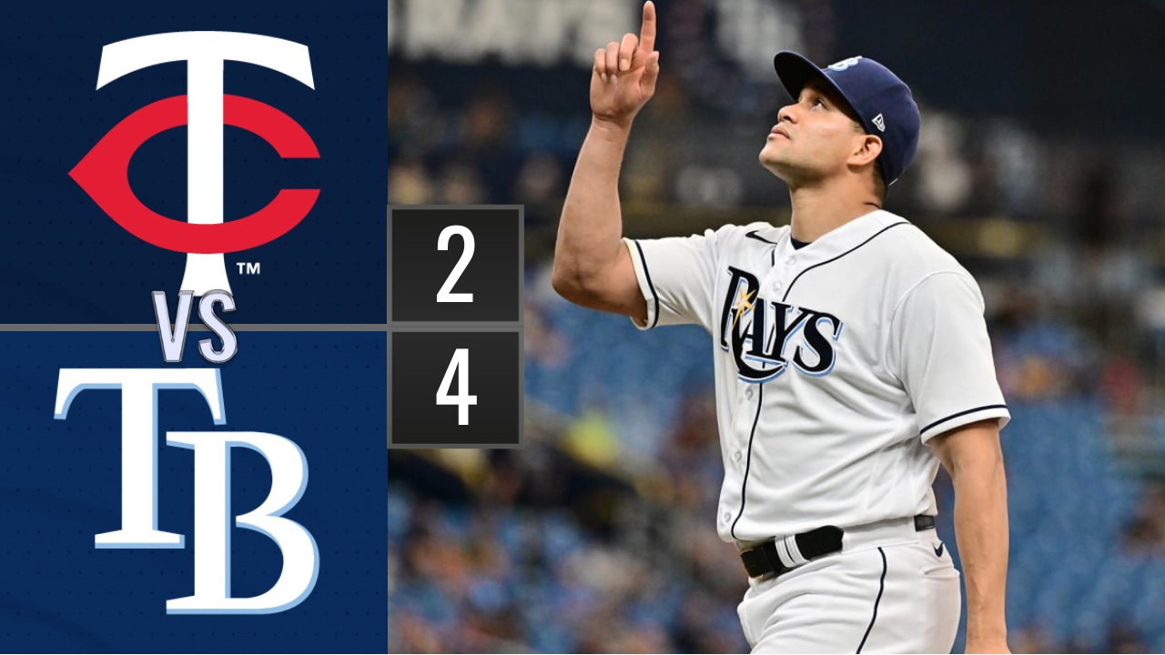Resumen Mellizos de Minnesota vs Mantarrayas de Tampa Bay | MLB 08-06-2023