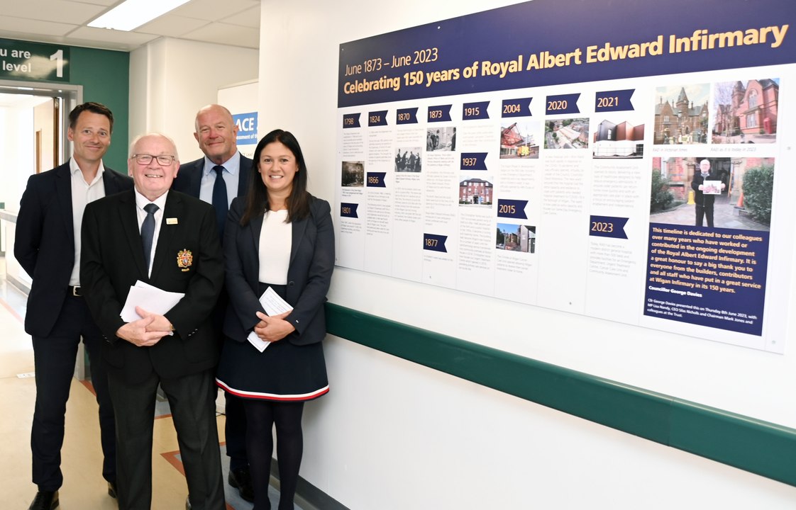 Wigan Infirmary celebrates 150th anniversary