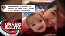 Proud mommy si Rita Daniela sa kanilang video ni baby Uno  | UB