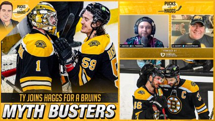 Bruins MYTH Busters + Why Patrice Bergeron Will Return w/ Ty Anderson | Pucks w/ Haggs