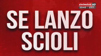 Se lanzó Scioli como candidato a presidente