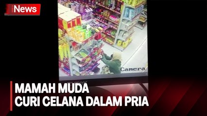 Viral! Mamah Muda Nekat Curi Celana Dalam Pria
