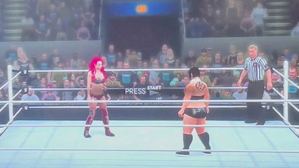 Breta vs Sasha Banks Title Match