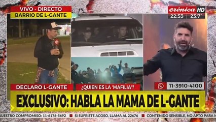 Exclusivo: la mamá de L-Gante habló con Crónica