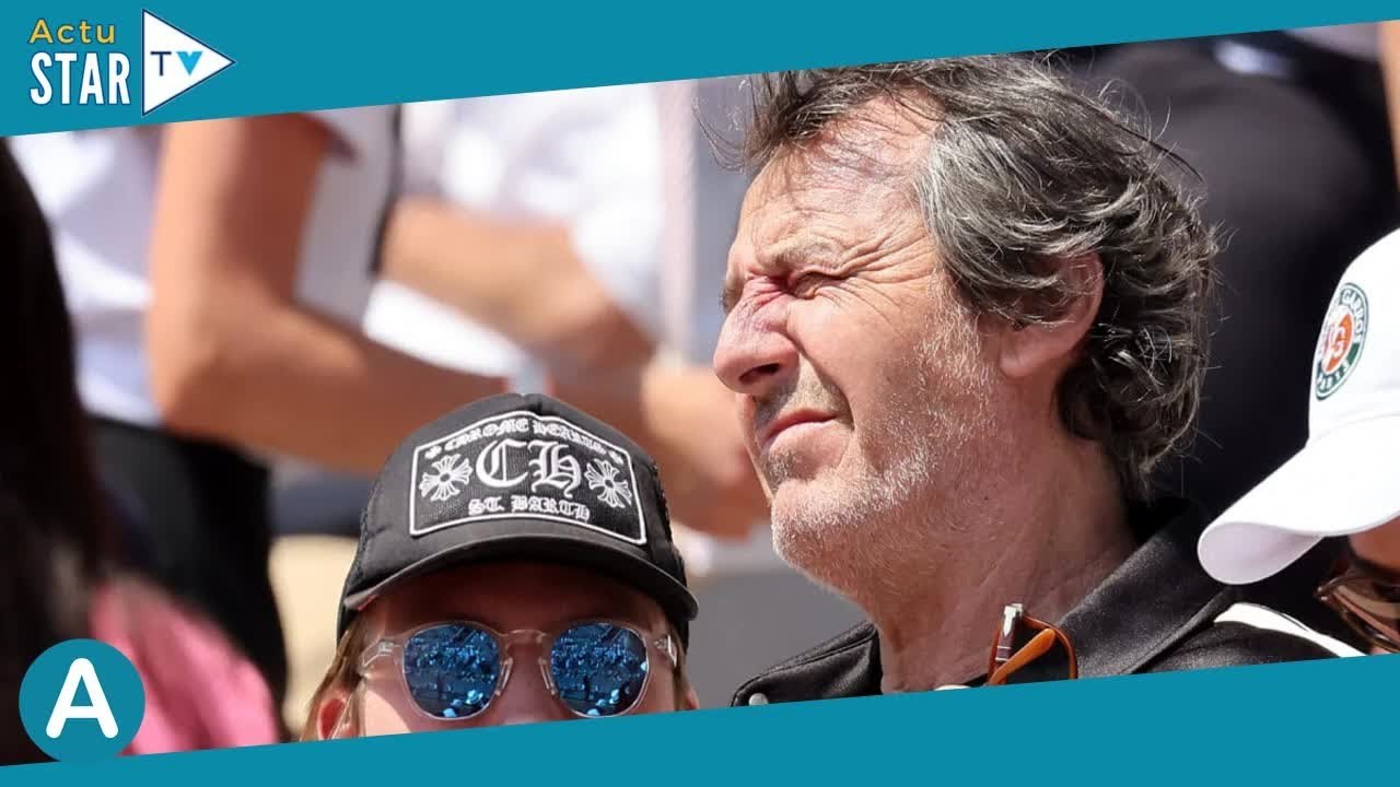 Jean-Luc Reichmann avec son fils Swann à Roland-Garros, un duo père-fils très discret
