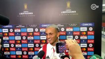 Wesley comemora gol pelo Flamengo e revela papo com Sampaoli