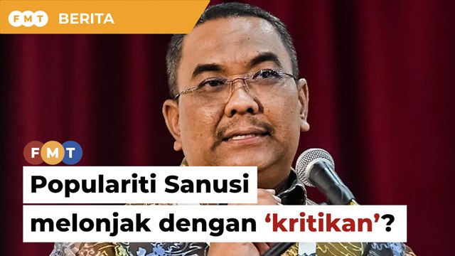 Kritikan hanya naikkan populariti Sanusi, kata penganalisis