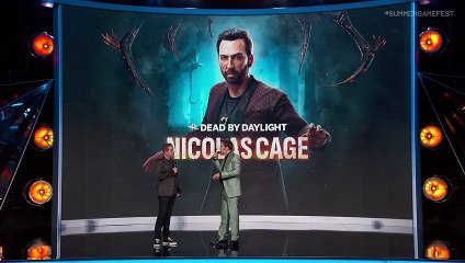 Dead by Daylight Interview with Nicolas Cage   Summer Game Fest 2023
