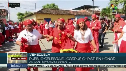 Venezuela: Celebran tradición en honor al Santísimo Sacramento