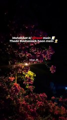 Mohabbat ki Qitaab mein  Thoda Badnaseeb hoon mein 