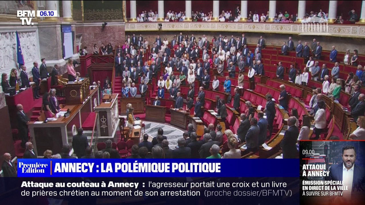 Attaque au couteau à Annecy: la classe politique entre compassion et récupération