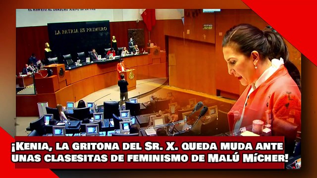 ¡VEAN! ¡Kenia, la gritona del Sr. X. queda muda ante unas clasesitas de feminismo de Malú Mícher!