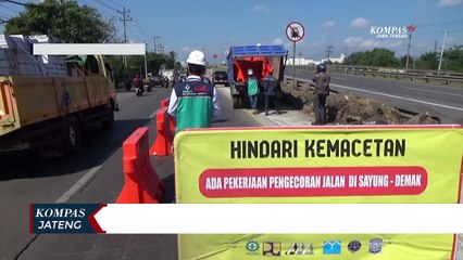 Jembatan Tol Kaligawe Dibangun, Polisi Rekayasa Lalu Lintas