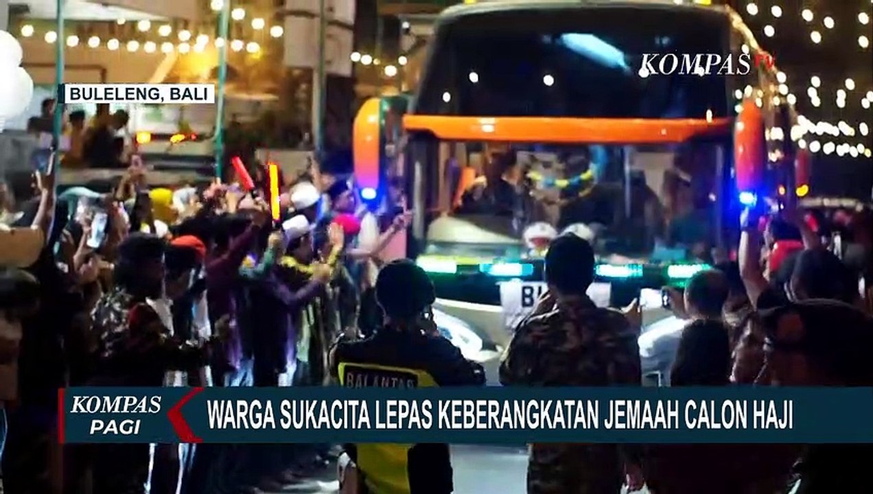 Haru! Warga Lepas Keberangkatan Kerabat dan Sau...