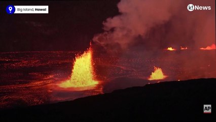 Le volcan Kilauea à Hawaï entre en éruption après 3 mois