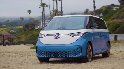 Three-row Volkswagen ID. Buzz Exterior Design