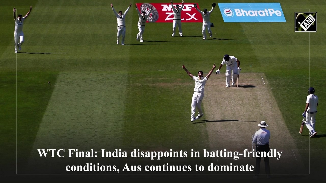 WTC Final: India disappoints in batting-friendl...