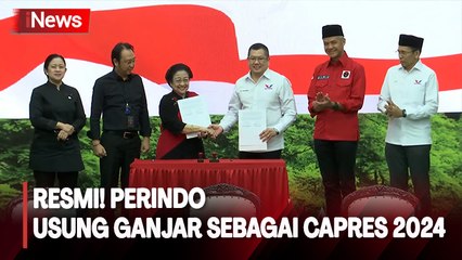 Resmi! Perindo Usung Ganjar sebagai Capres 2024
