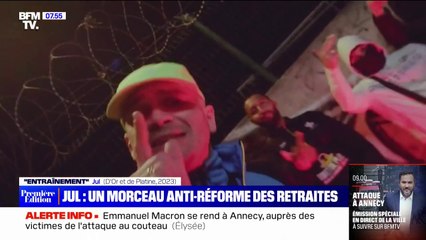 Le rappeur Jul sort un nouvel album ce vendredi, avec notamment un titre où il dénonce la réforme des retraites