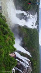 Majestic waterfalls I have ever witnessed  .| Gaganachukki waterfalls | AeronFly | Make Your Safar Suhana | Travel