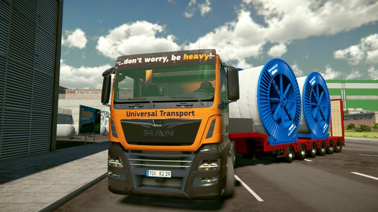 Heavy Cargo - der Schwertransport-Simulator: Fast sieben Minuten Gameplay von der NextSim 23