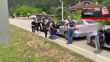 Bursa’da film sahnelerini aratmayan uyuşturucu operasyonu