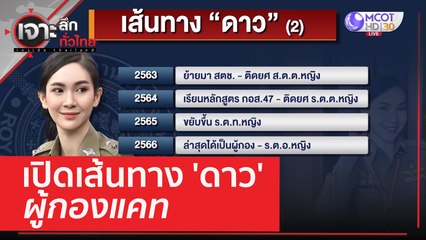 เปิดเส้นทาง 'ดาว' ผู้กองแคท | เจาะลึกทั่วไทย (9 มิ.ย. 66)