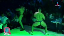 Eduardo Iniesta se fue a disfrutar de un espectáculo de tangas en el primer antro gay del Edoméx