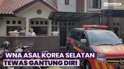 Télécharger la video: WNA Asal Korea Selatan Ditemukan Tewas Gantung Diri di Depok