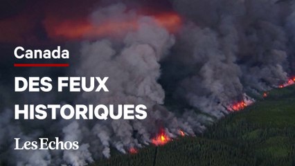 Le Canada face à des feux historiques, des pompiers français sont arrivés