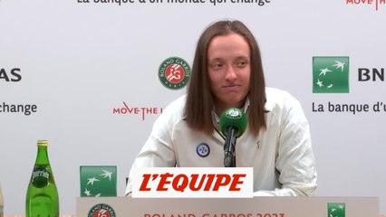 Swiatek : « Nadal, c'est totalement hors de ma portée » - Tennis - Roland-Garros (F)