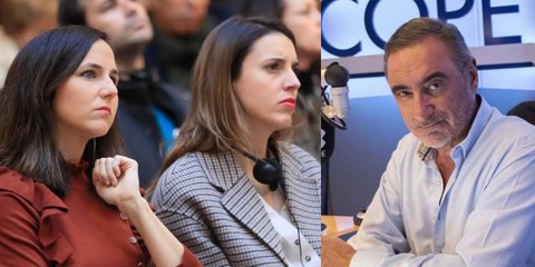 Carlos Herrera coge palomitas ante el fastuoso show en Podemos: "Es un suicidio en directo"