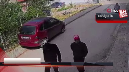 Eskişehir'de çocukları korkutup kameraları kırdılar, evi soydular