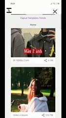 How to find and use Template Capcut new trending