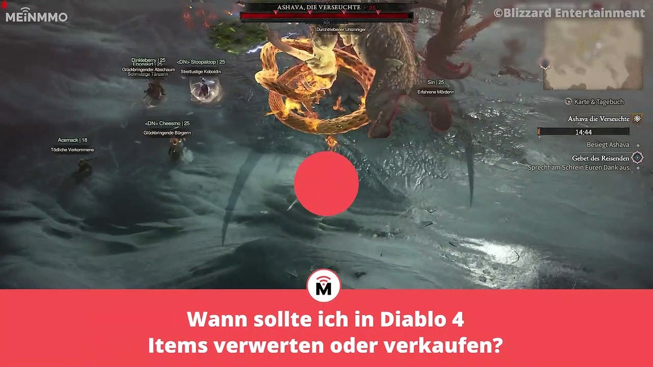 Wann sollte ich in Diablo 4 Items verwerten oder verkaufen?