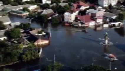 Au moins 9 personnes sont mortes dans l'inondation causée par l'effondrement du barrage de Kahovka en Ukraine