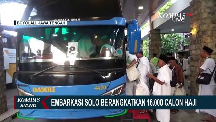 Embarkasi Solo Berangkatkan Lebih dari 16.000 Calon Haji ke Tanah Suci