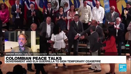 Colombia peace talks: Govt and ELN guerrilla to sign temporary ceasefire