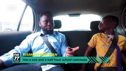 Traffic chaos harms Ghanaian schoolkids