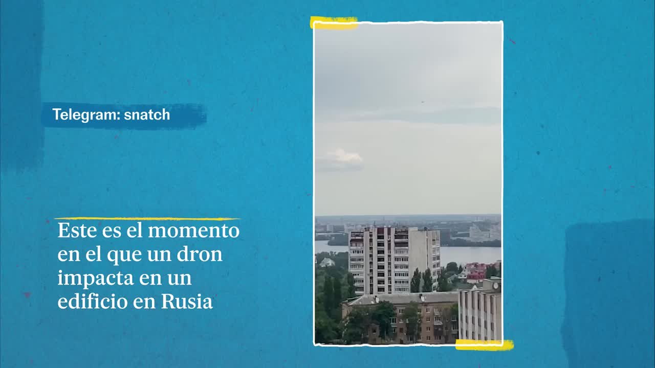 Un dron causa tres heridos en la región rusa de Vorónezh
