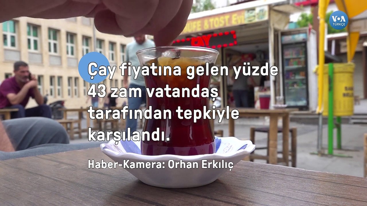 Vatandaş çay zammına tepkili
