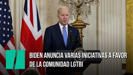 Biden anuncia varias medidas para proteger a las personas LGTBI