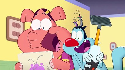 Oggy and the Cockroaches Next Generation S01 E09 WebRip Hindi 480p ESub - mkvCinemas